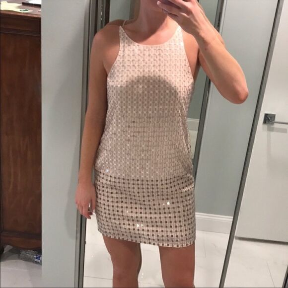 Parker sequins nude dress - Picture 6 of 8